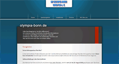 Desktop Screenshot of olympia-bonn.de